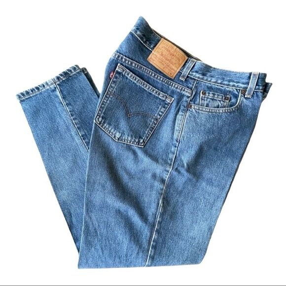 Levi's Denim - Levi's 550 Vintage High Waist Tapered Jeans 32x32